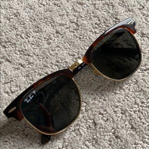 Polarized Ray-Ban ClubMaster sunglasses